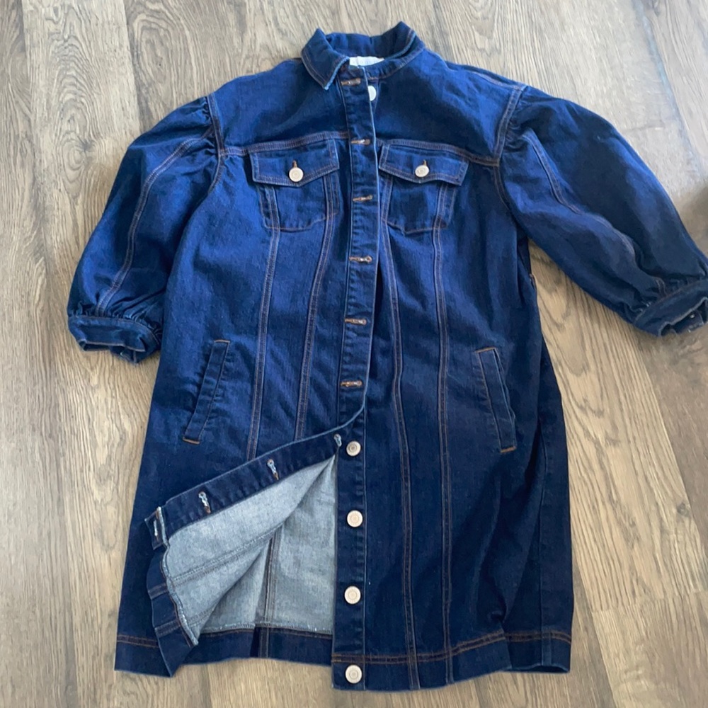 Denim dress